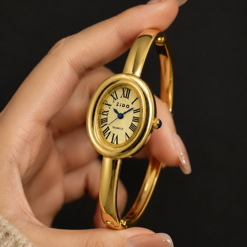 Jewelry And Watches Luxury Brand - Elegant Women's Watch Vintage Oval Dial