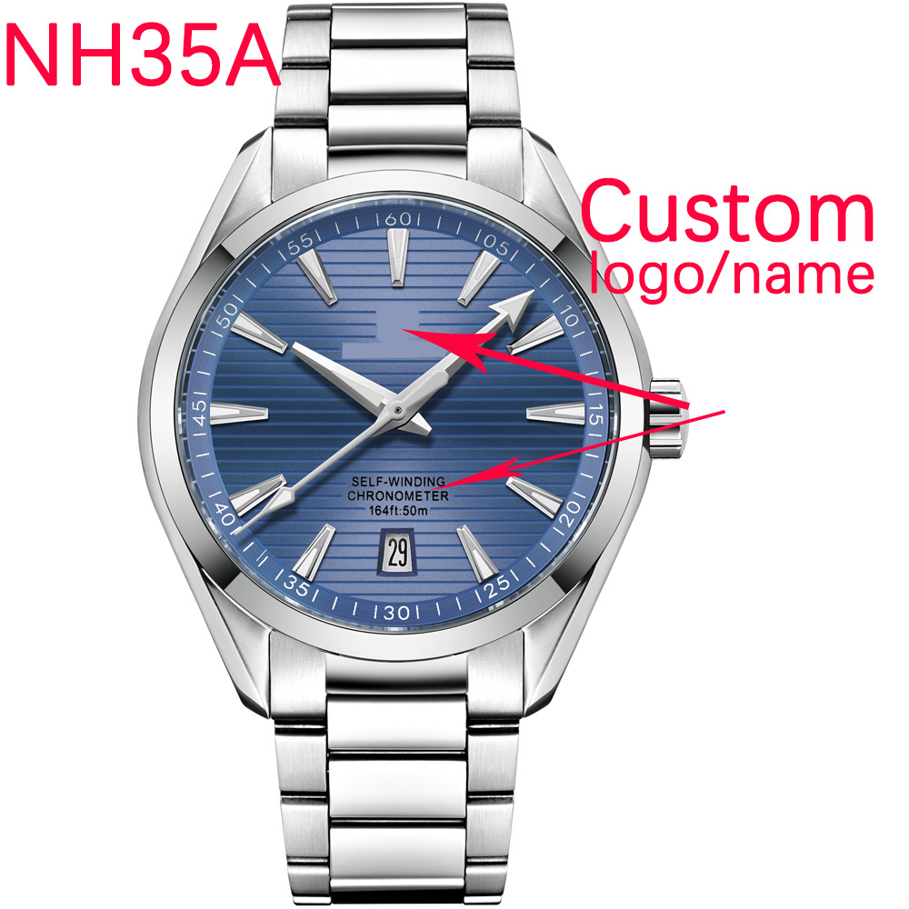 Jewelry And Watches - Luxury NH35 Movt Custom Logo 41mm