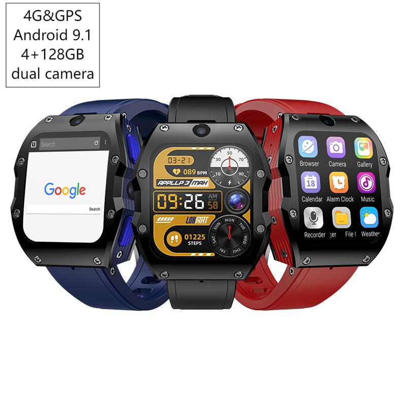 4G Android Smartwatch 4+128GB  - Smartwatch recension och pris