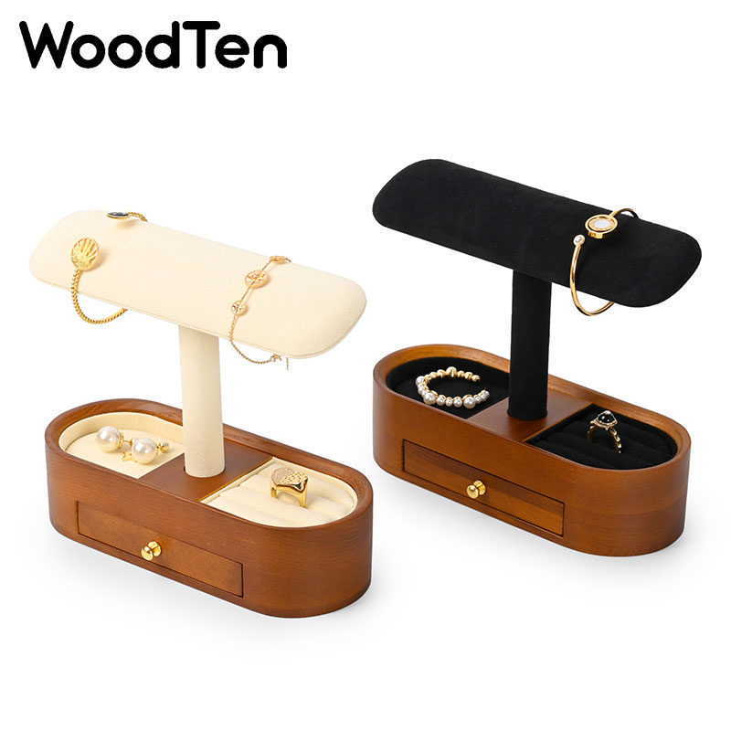 WoodTen Watch Display Stand wi - Jewelry Stand Watches recension och pris