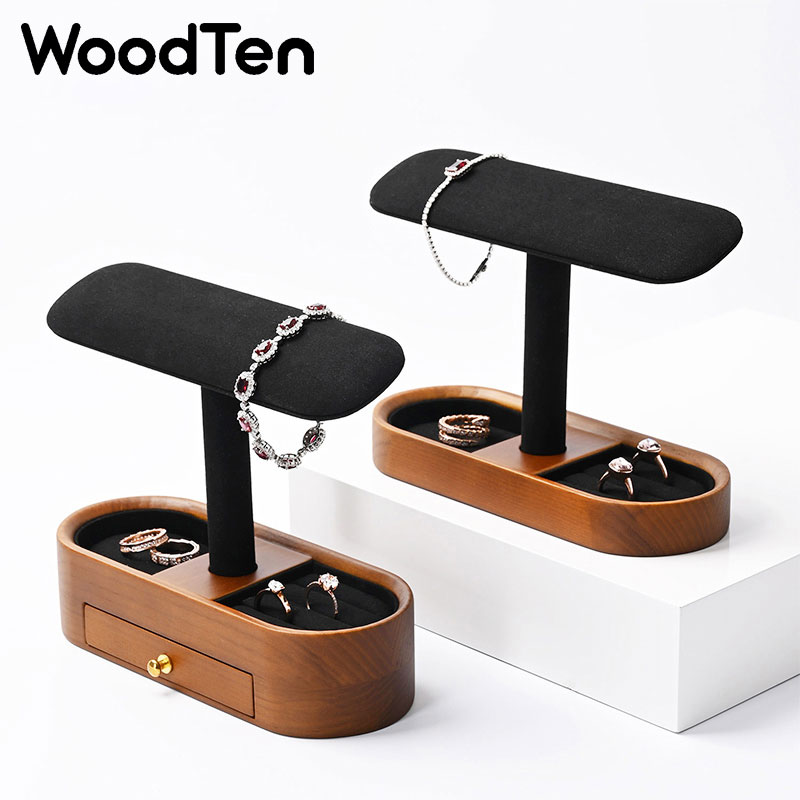WoodTen Watch Display Stand wi - Jewelry Stand Watches recension och pris