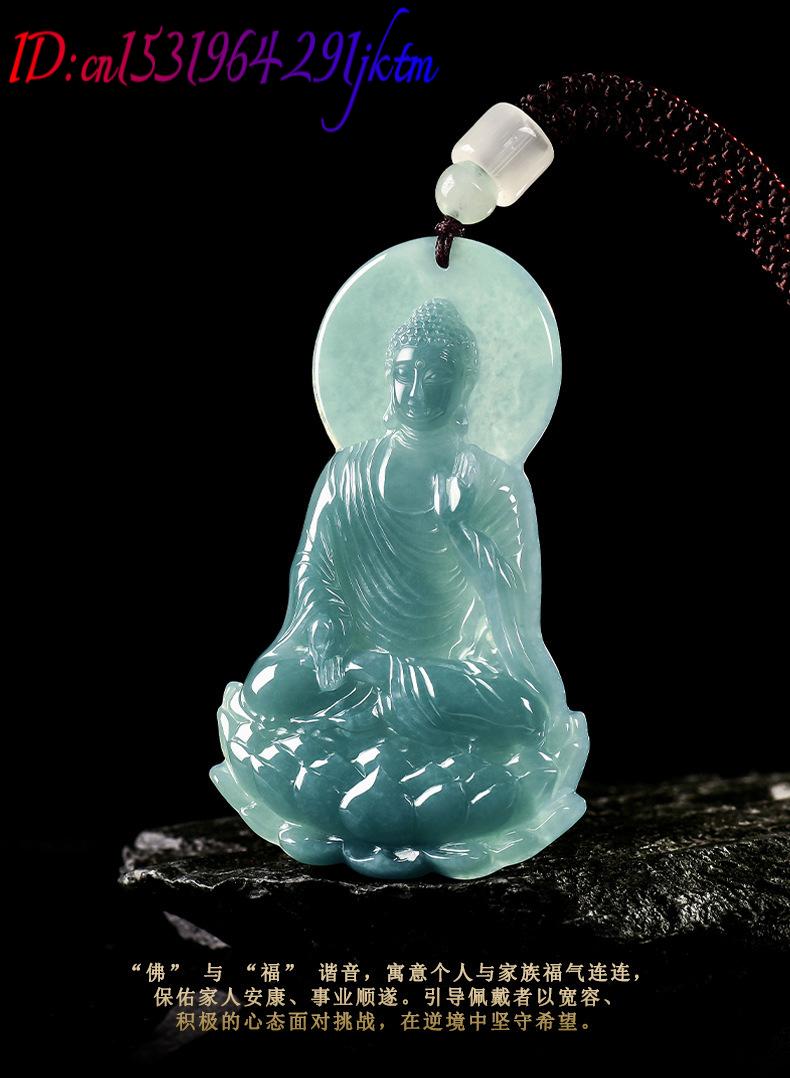 Natural Burmese Jadeite Buddha - Jewelry & Watches Spółka Z Ograniczoną Odpowiedzialnością recension och pris