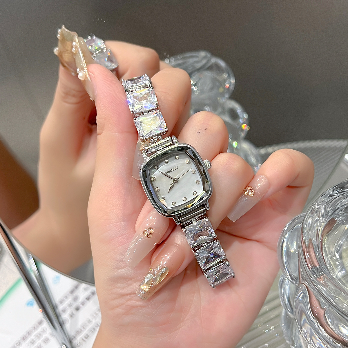 2025 High-end Women Watch Diam - Jewelry Diamond Watches recension och pris