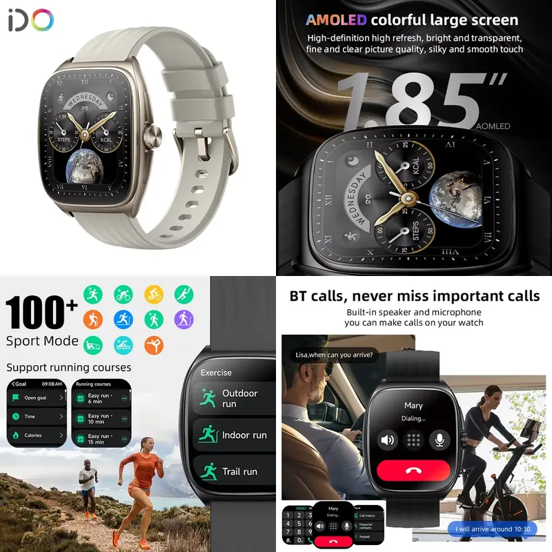 2025 Fashion Man Smart Watch M - Smartwatch recension och pris