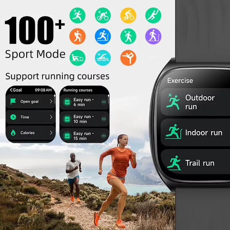 2025 Fashion Man Smart Watch M - Smartwatch recension och pris