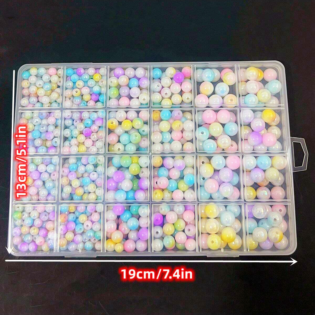 800pcs/24 grid set box 6mm/8mm - Fine Jewelry & Watches Photos recension och pris