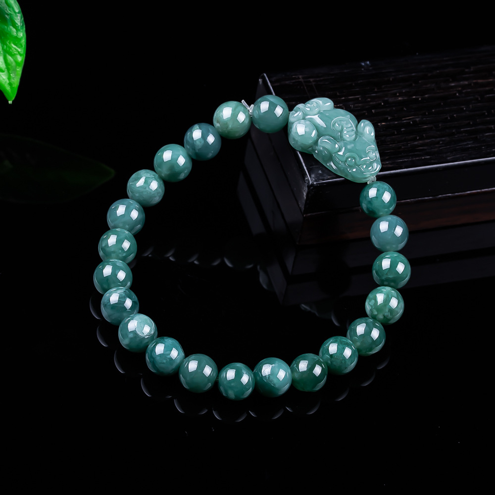 Natural Burmese Jadeite Pixiu  - Jewelry & Watches Spółka Z Ograniczoną Odpowiedzialnością recension och pris