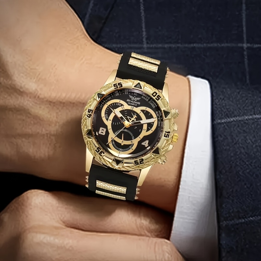 4‑Piece Luxury Men’s Watch and - Jewelry Type Watches recension och pris