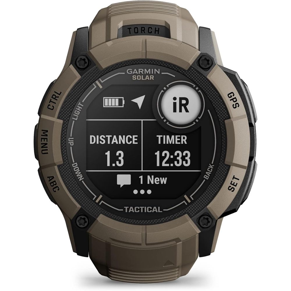 Instinct 2X r - Tactical Editi - Smartwatch recension och pris