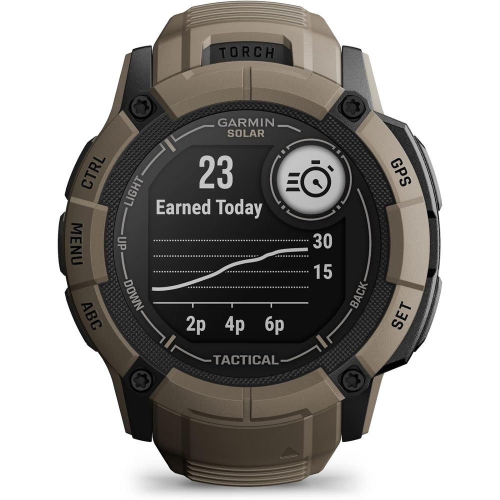Instinct 2X r - Tactical Editi - Smartwatch recension och pris