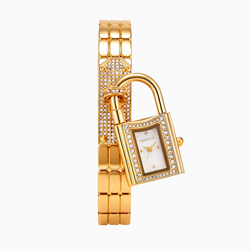 Concave shaped lock head brace - Jewelry Diamond Watches recension och pris