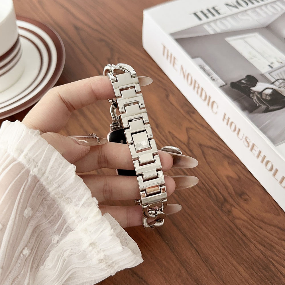 Metal Replacement Chain Bracel - Jewelry Type Watches recension och pris