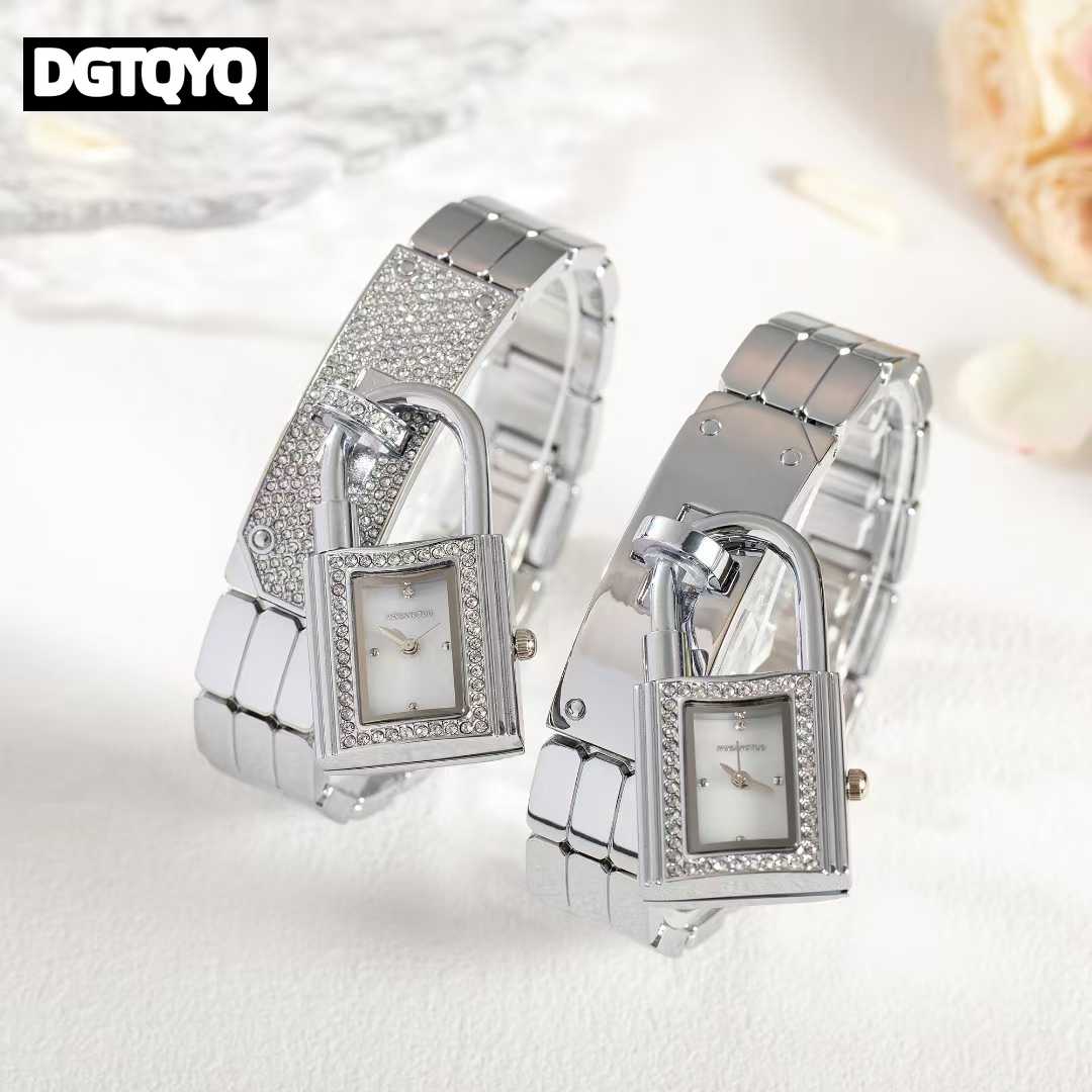 Ladies Sliver Detachable Lock  - Jewelry Diamond Watches recension och pris