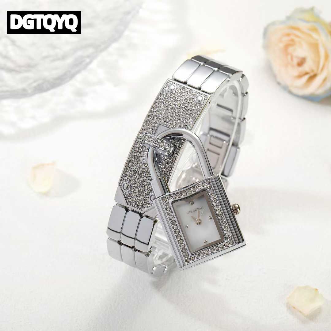 Ladies Sliver Detachable Lock  - Jewelry Diamond Watches recension och pris