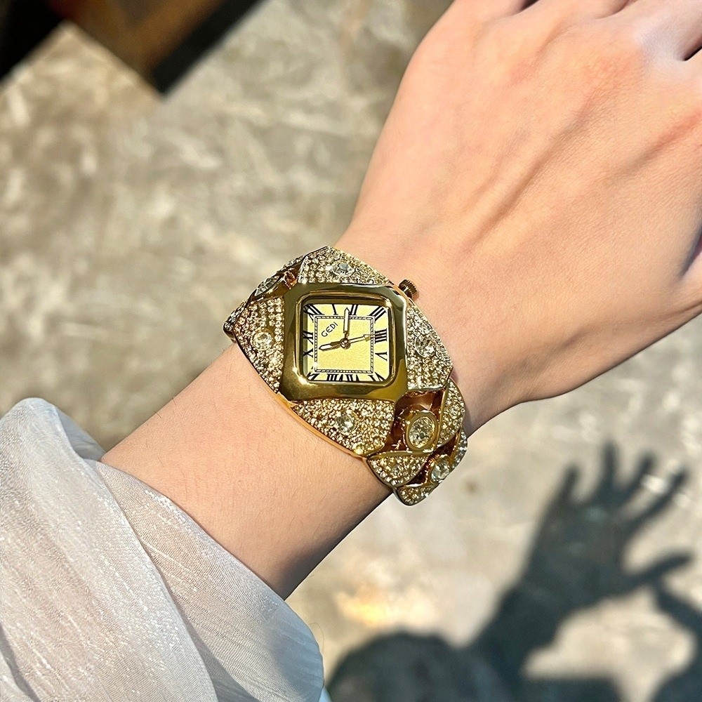 New Diamond Inlaid Bracelet Wa - Jewelry And Watches Luxury Brand recension och pris