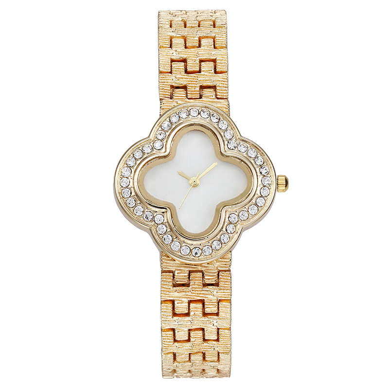 Women's Quartz Watch Four-Leaf - Jewelry Diamond Watches recension och pris
