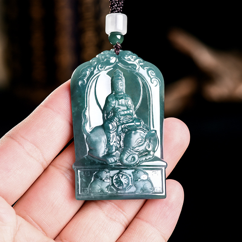 Natural Burmese Jadeite Guanyi - Jewelry & Watches Spółka Z Ograniczoną Odpowiedzialnością recension och pris