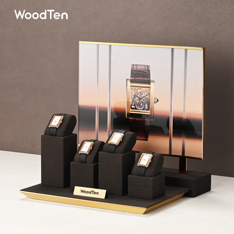 WoodTen Microfibe Watch Stand  - Jewelry Stand Watches recension och pris