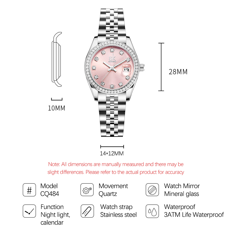 UTHAI CQ484 Fashionable Women' - Jewelry Diamond Watches recension och pris
