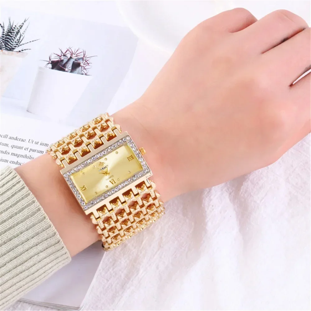 Women's Fashion Luxury Square  - Jewelry Diamond Watches recension och pris