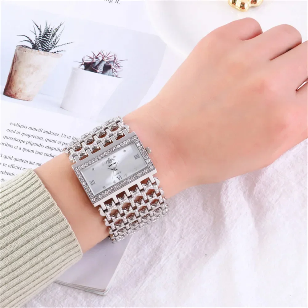 Women's Fashion Luxury Square  - Jewelry Diamond Watches recension och pris