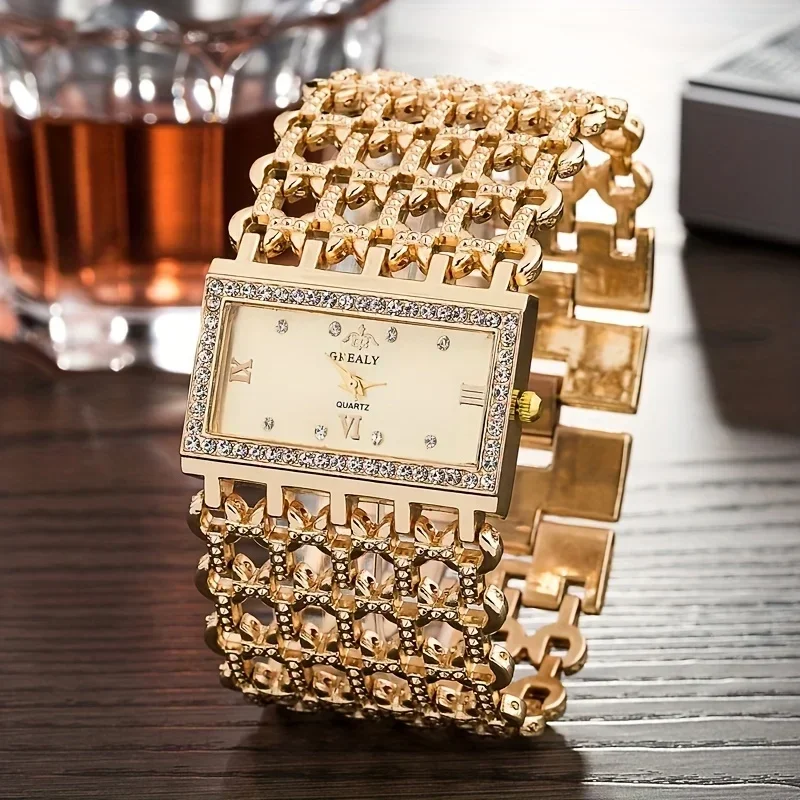 Women's Fashion Luxury Square  - Jewelry Diamond Watches recension och pris