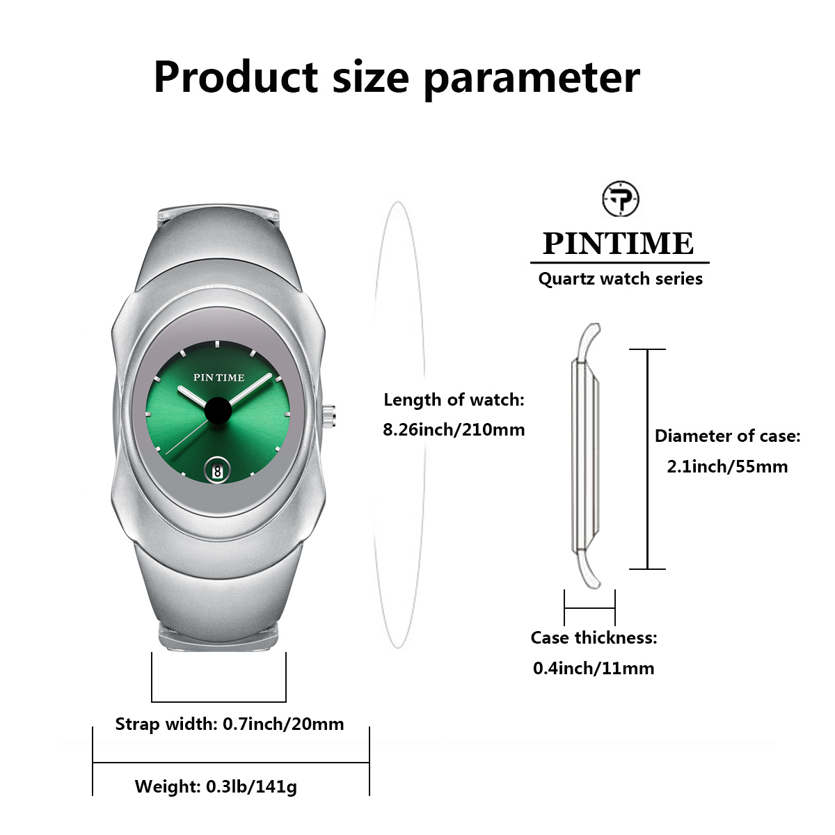 Men's Watch, Quartz Movement,  - Jewellery Watch recension och pris
