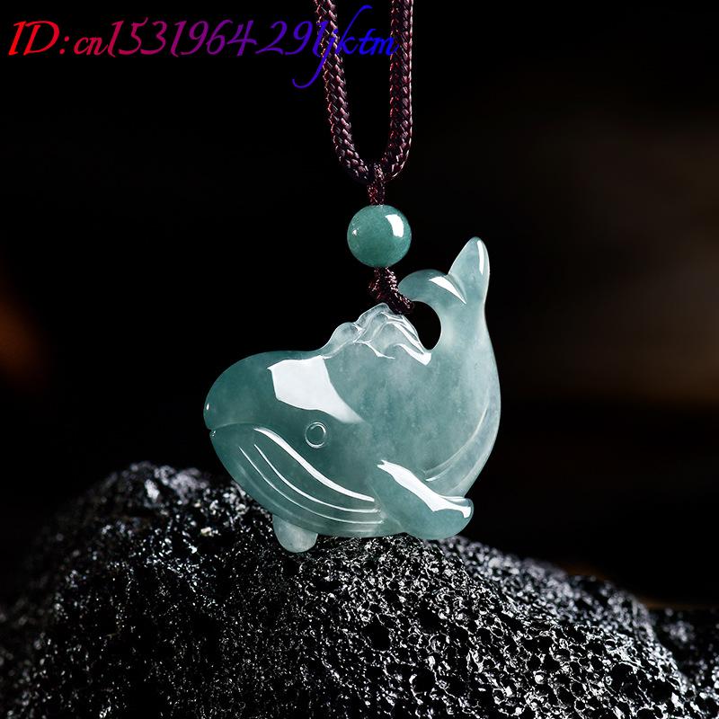 Natural Burmese Jadeite Whale  - Jewelry & Watches Spółka Z Ograniczoną Odpowiedzialnością recension och pris
