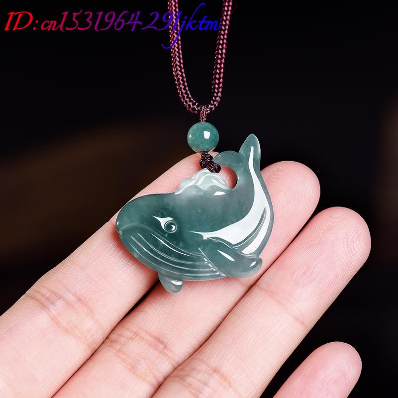 Natural Burmese Jadeite Whale  - Jewelry & Watches Spółka Z Ograniczoną Odpowiedzialnością recension och pris