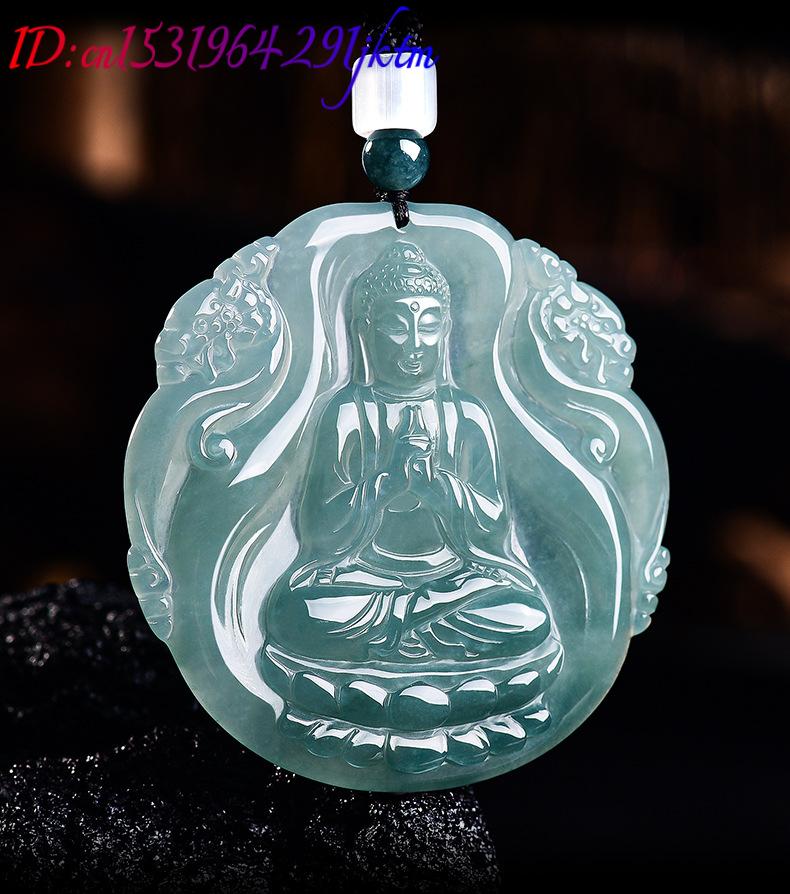 Natural Burmese Jadeite Buddha - Jewelry & Watches Spółka Z Ograniczoną Odpowiedzialnością recension och pris
