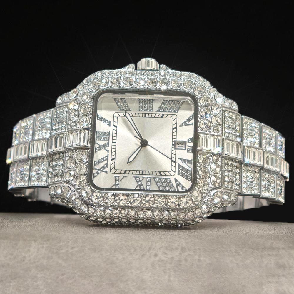 Luxury Diamond Watch For Men B - Jewelry And Watches Luxury Brand recension och pris