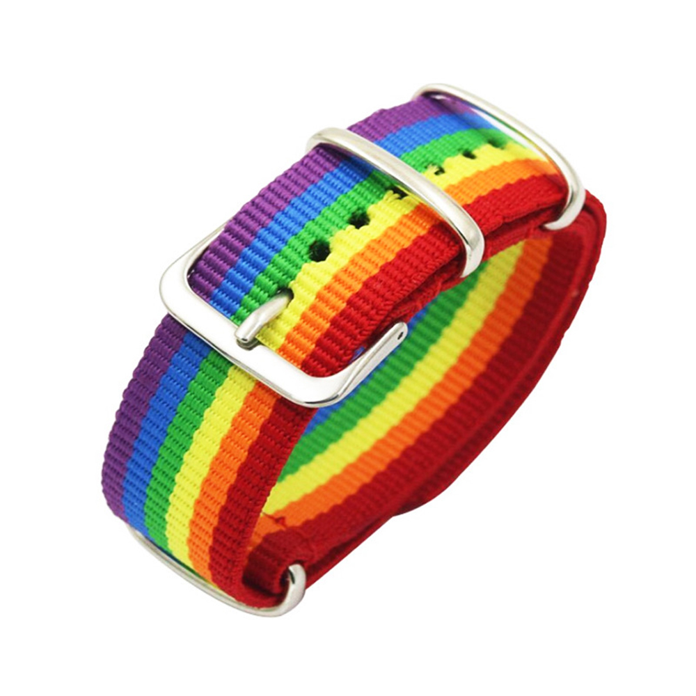 Hot Nylon Rainbow Bracelet for - Jewelry Type Watches recension och pris