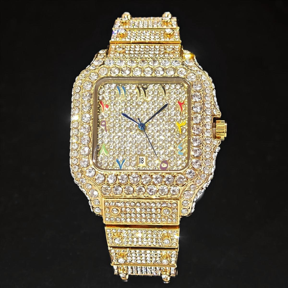 Hot Fashion UNIGUET Full Diamo - Jewelry And Watches Luxury Brand recension och pris