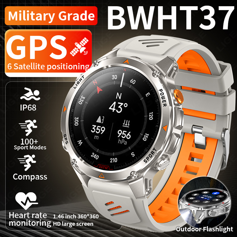 LIGE Rugged GPS Track Smart Wa - Smartwatch recension och pris