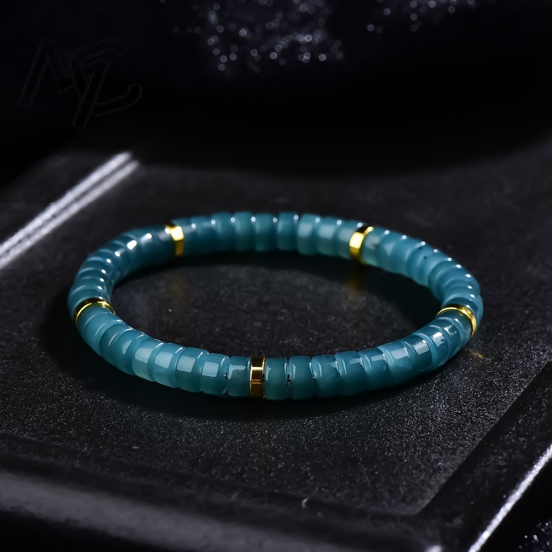 Natural Jadeite Blue Water Aba - Jewelry & Watches Spółka Z Ograniczoną Odpowiedzialnością recension och pris