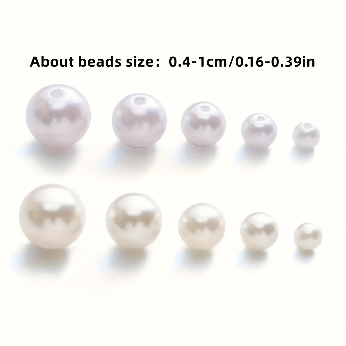 1388pcs 4/6/8/10mm Black, Whit - Fine Jewelry & Watches Photos recension och pris