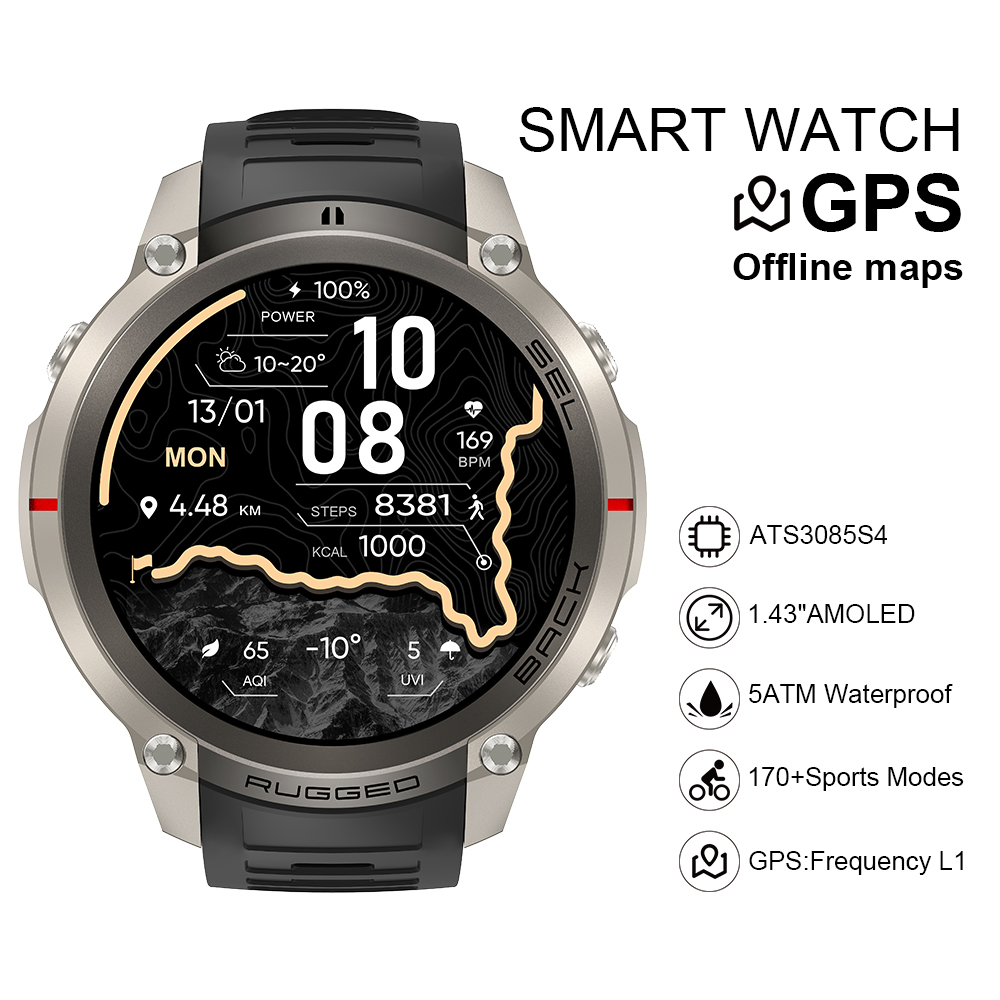 2026 DM59 Smart Watch Offline  - Smartwatch recension och pris