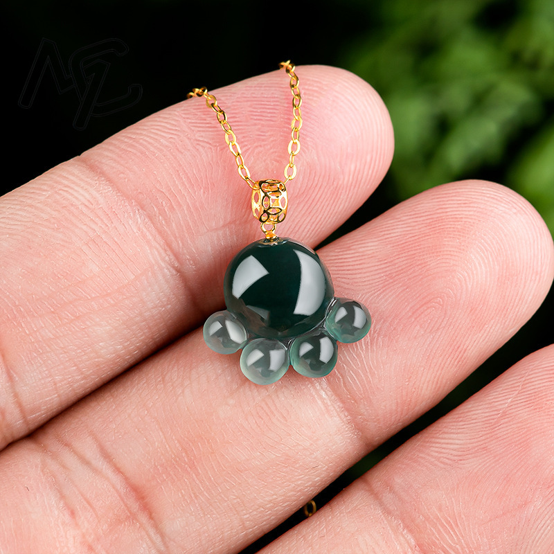 Natural Real Emerald Blue Wate - Jewelry & Watches Spółka Z Ograniczoną Odpowiedzialnością recension och pris