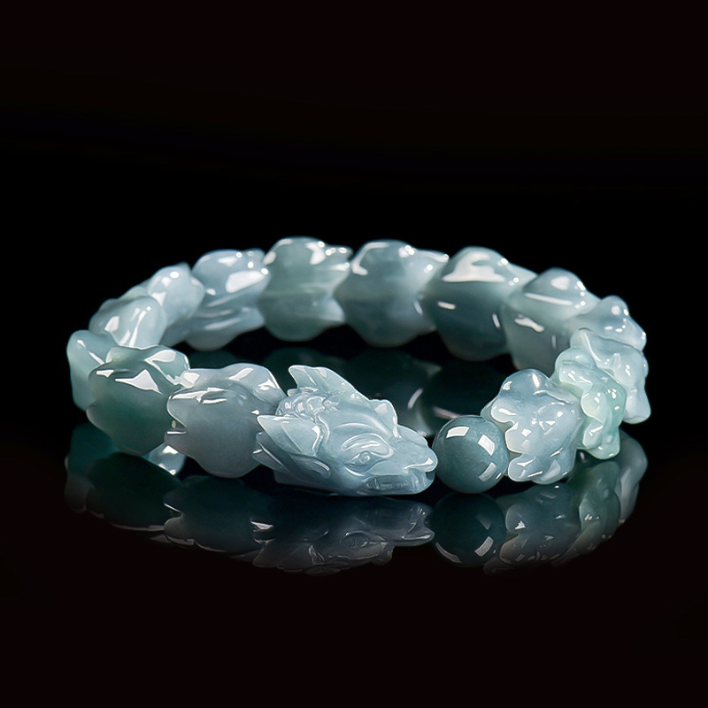 Blue Burmese Jadeite Dragon Br - Jewelry & Watches Spółka Z Ograniczoną Odpowiedzialnością recension och pris