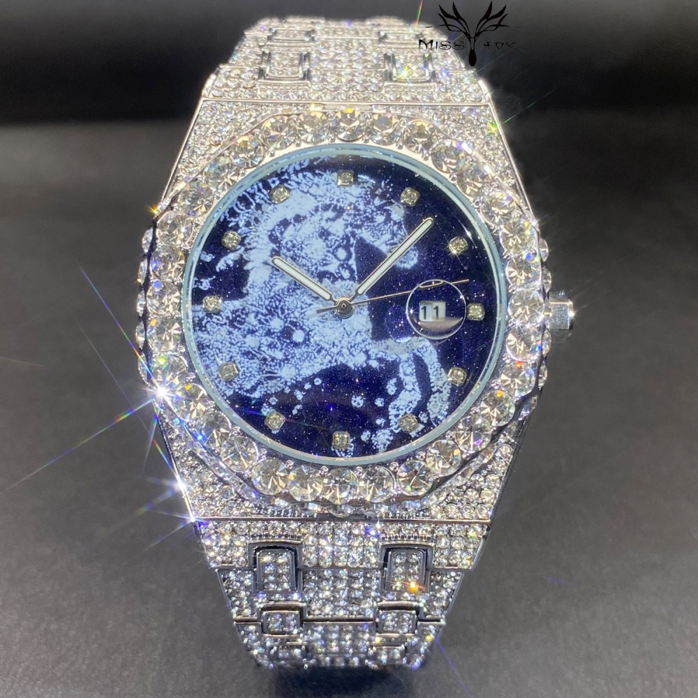2026 Hip Hop Mens Quartz Watch - Jewelry Type Watches recension och pris