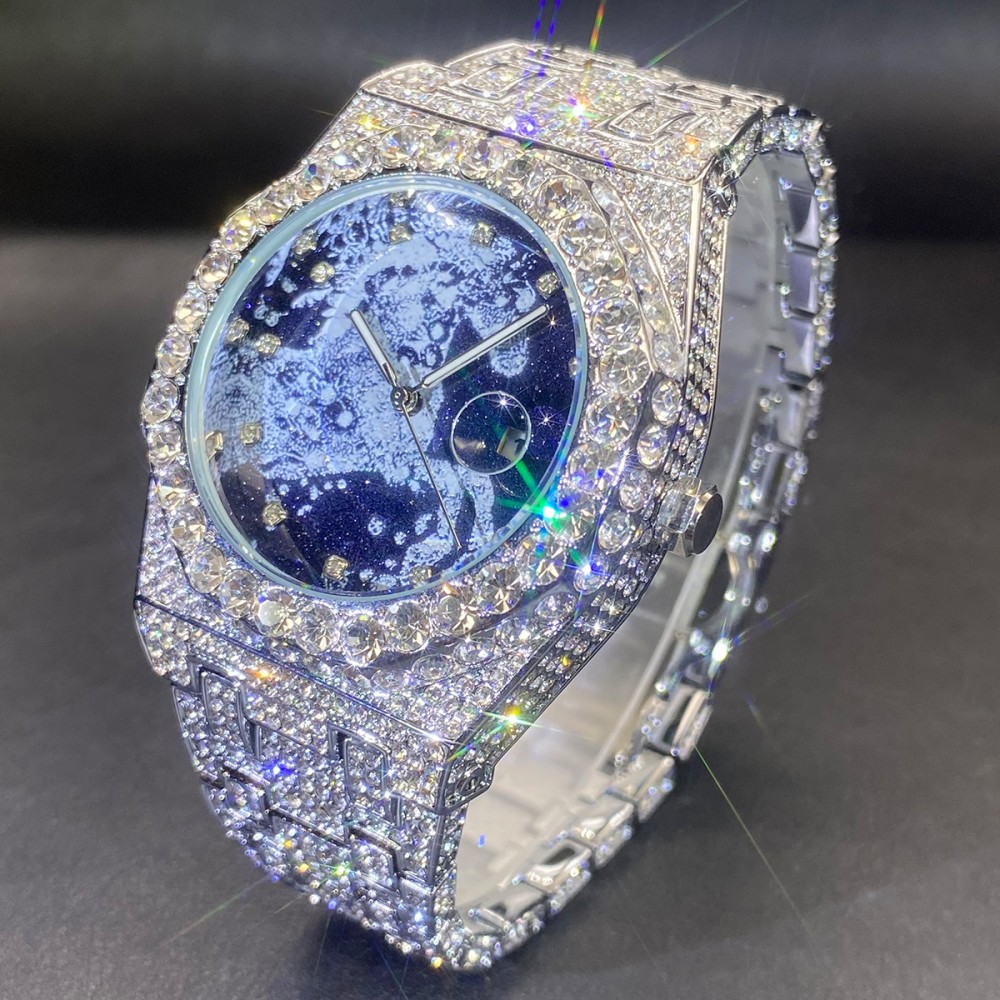 2026 Hip Hop Mens Quartz Watch - Jewelry Type Watches recension och pris