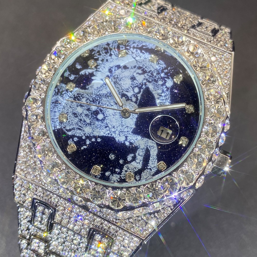 2026 Hip Hop Mens Quartz Watch - Jewelry Type Watches recension och pris