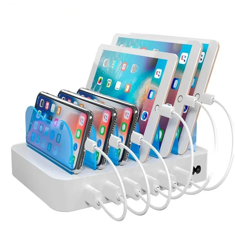 6USB desktop phone holder, sma - Smartwatch recension och pris
