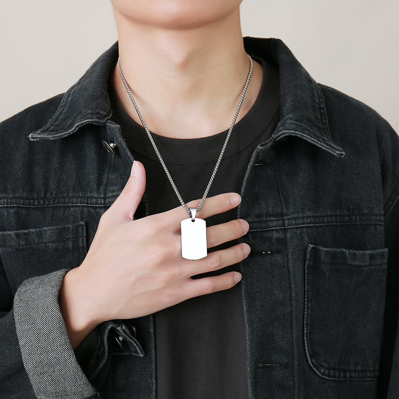 Vnox Men Dog Tag Container Pen - Mens Dog Tag Necklace recension och pris